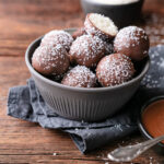 No bake chocolate coconut bites
