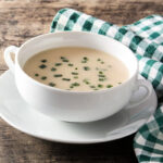 Nana's Vichyssoise creamy cold potato soup