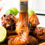 Grilled Honey Lime Chicken wings