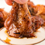 Grilled chicken in a honey lime sauce