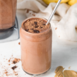 Good Morning Chocolate Protein Smoothie chocolate protein smoothie with pure protein powder