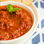 Tomato Basil Pesto with Roasted Garlic tomato basil pesto