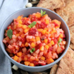 homemade fresh fruit salsa
