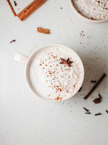 Copycat Starbucks Chai Latte - happilyunprocessed.com