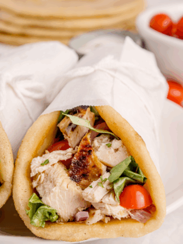 how to make homemade pita bread